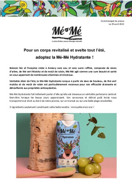 M M Hydratante Pour Un Corps Revitalis Et Svelte Tout L t 